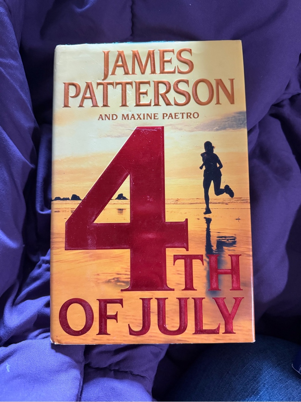 James Patterson - 4th of July (Hardcover) - Red & Orange Cover